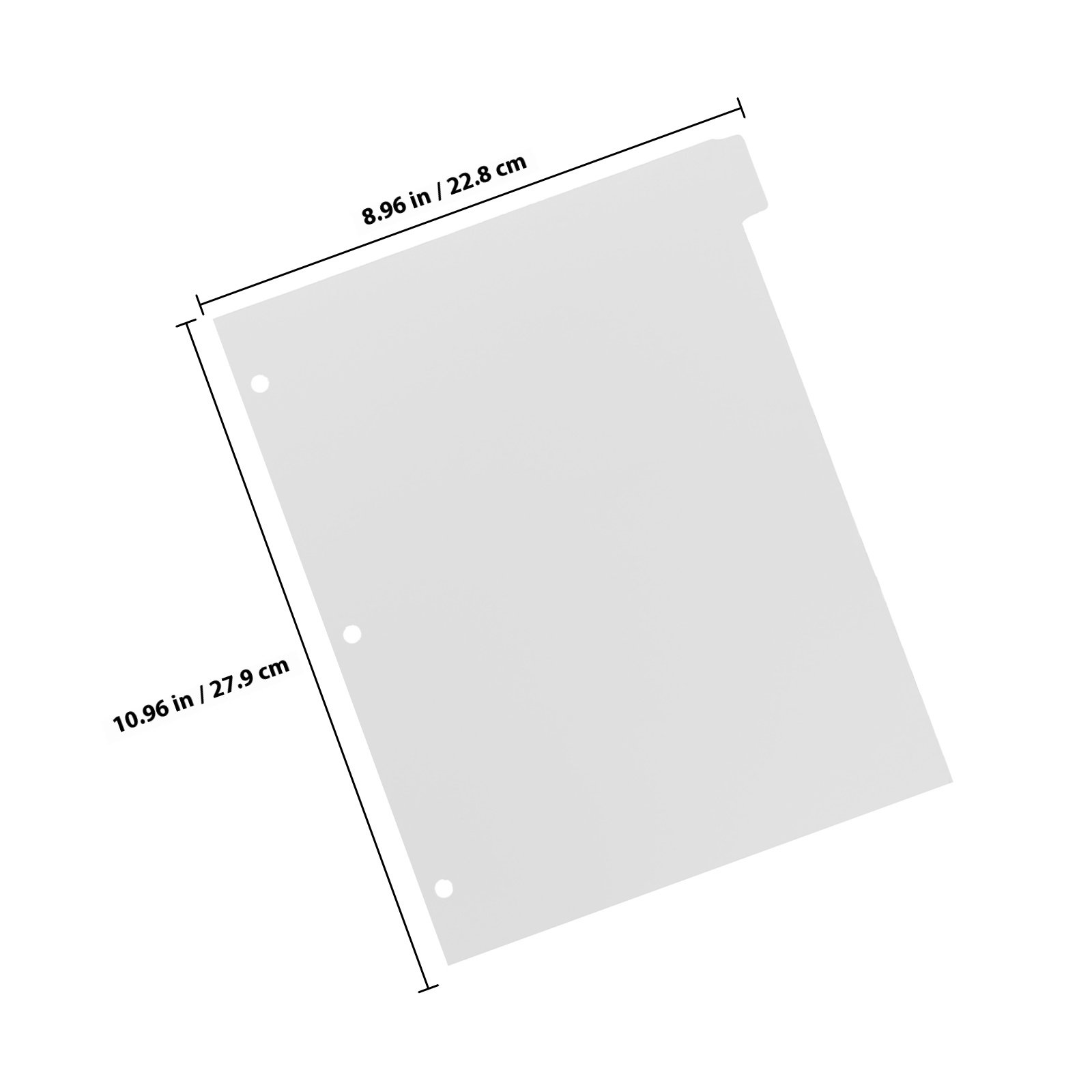 8Sheets Premium PP Index Divid - огляд і ціна Tab Divider A4