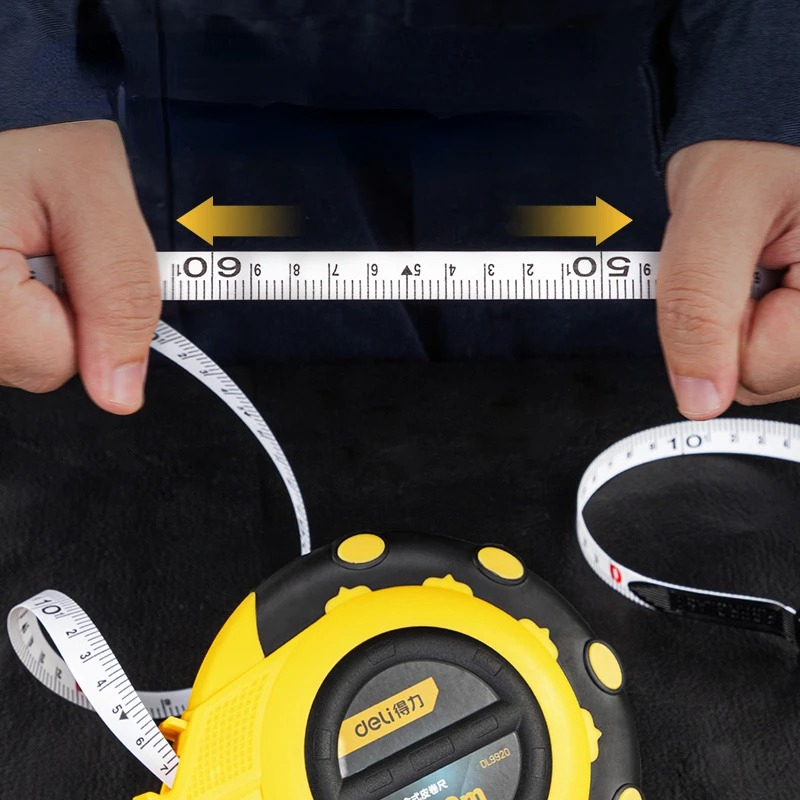 Deli Retractable Fiberglass Ta - огляд і ціна Tape Dispenser Weighted