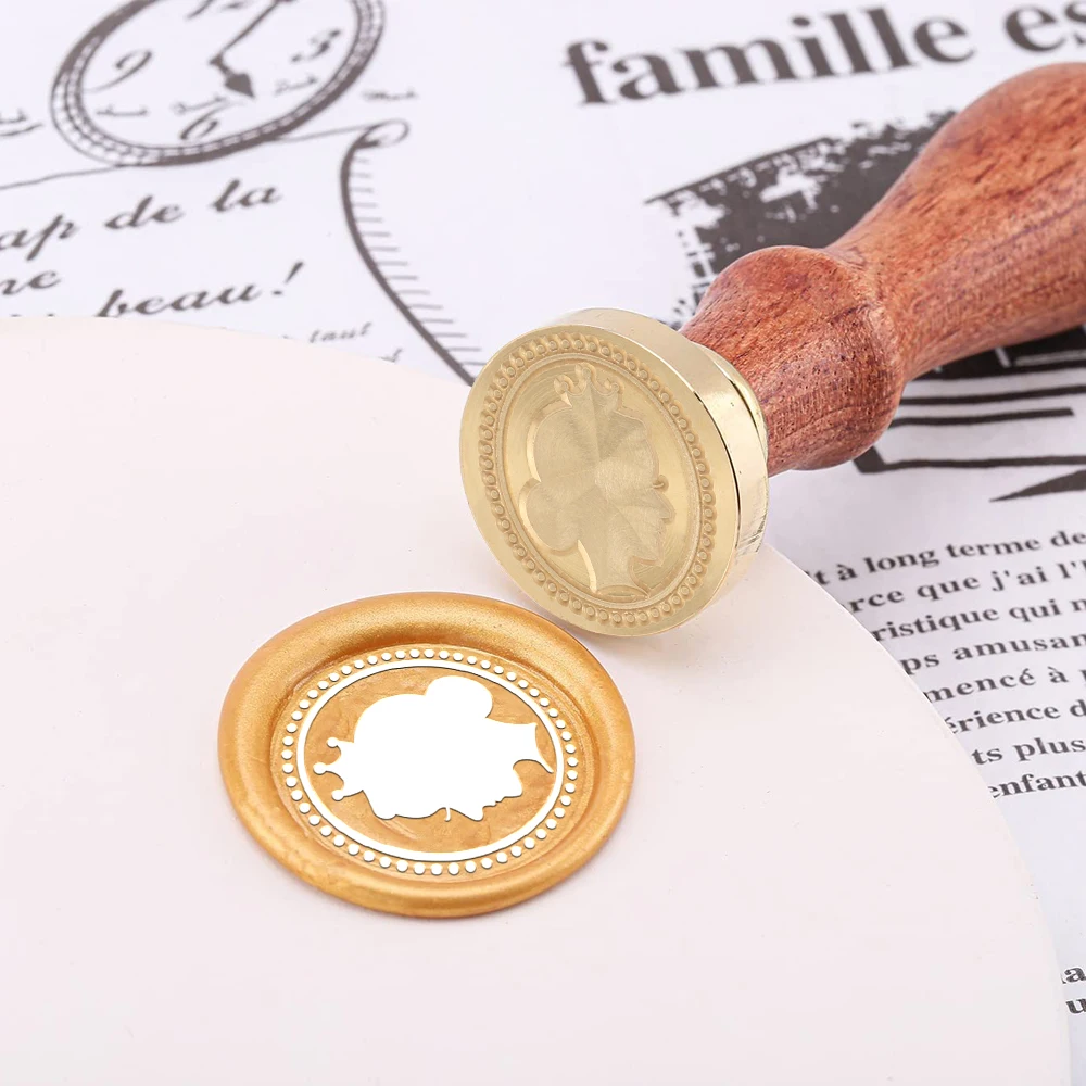 Wax Seal Stamp Set 1 Removable - огляд і ціна Wax Seal Stamp Set