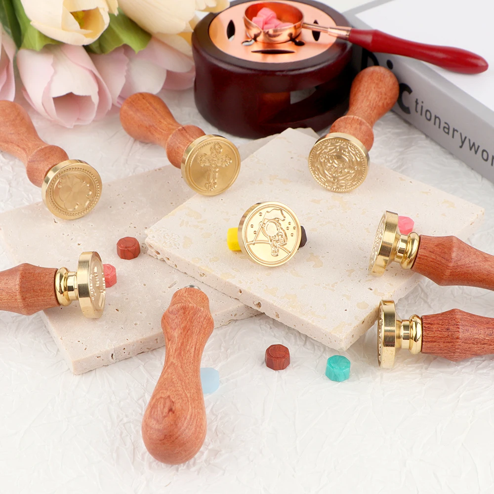 Wax Seal Stamp Set 1 Removable - огляд і ціна Wax Seal Stamp Set