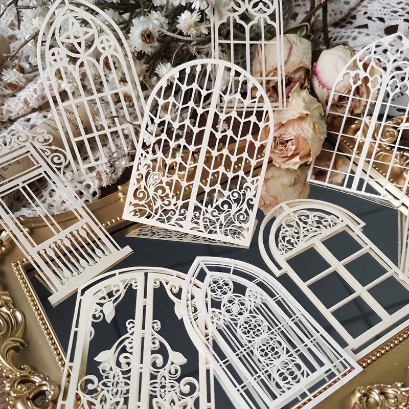 10 pcs Vintage Lace Hollow Mat - огляд і ціна Ink Blotter Paper
