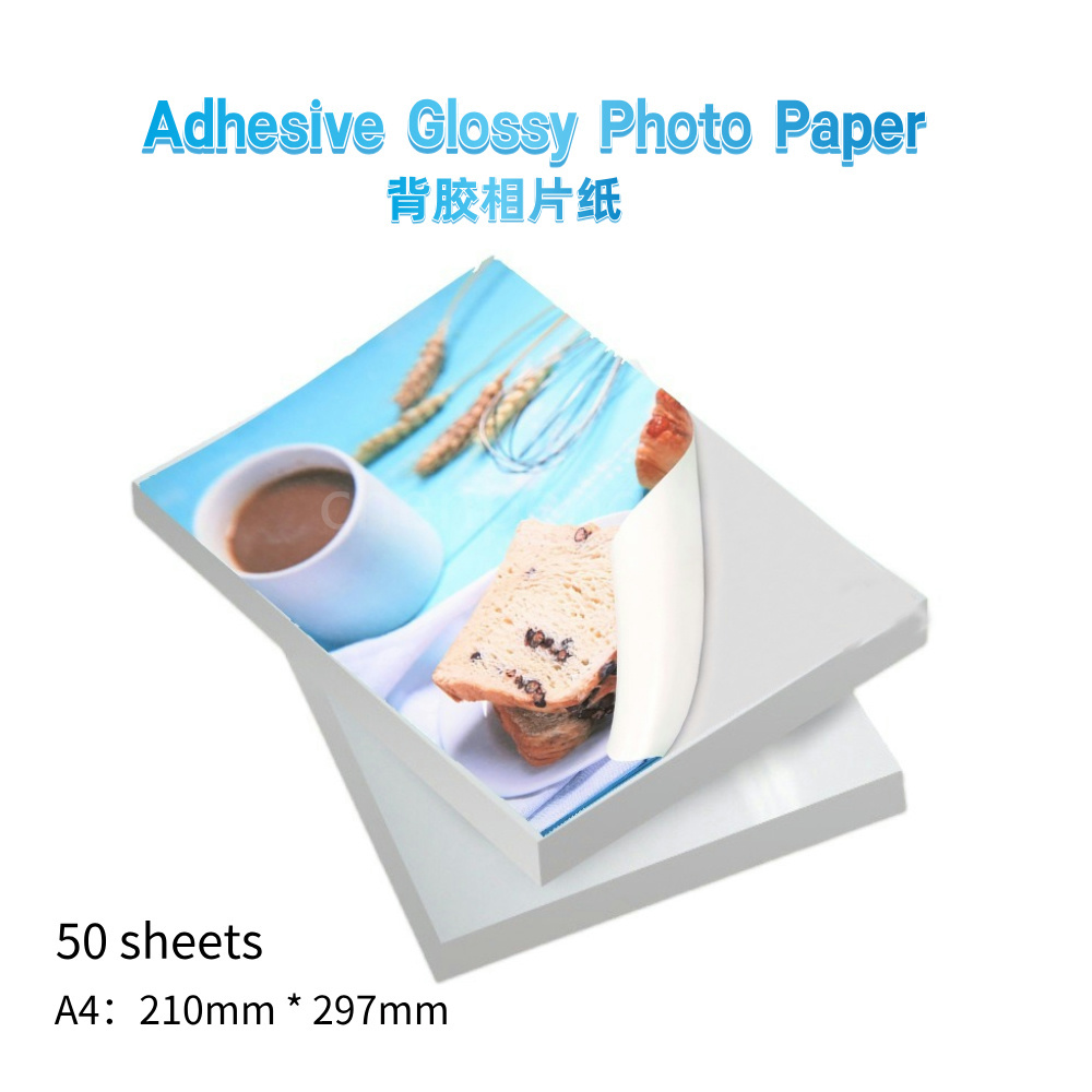 Adhesive Glossy Photo Paper A4 - огляд і ціна Ink Blotter Paper