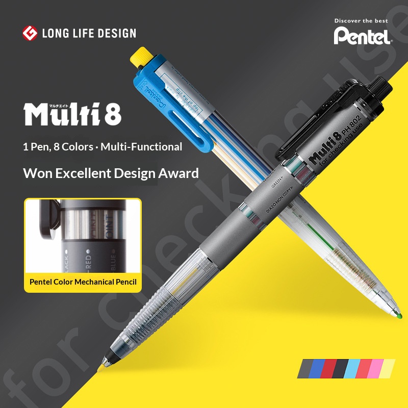 Pentel Multi 8 in 1 Color Mech - огляд і ціна Staedtler Pencil Lumocolor