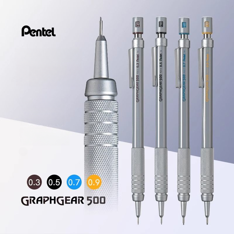 1pc Pentel Graphgear 500 Draft - огляд і ціна Pentel Pen Energel