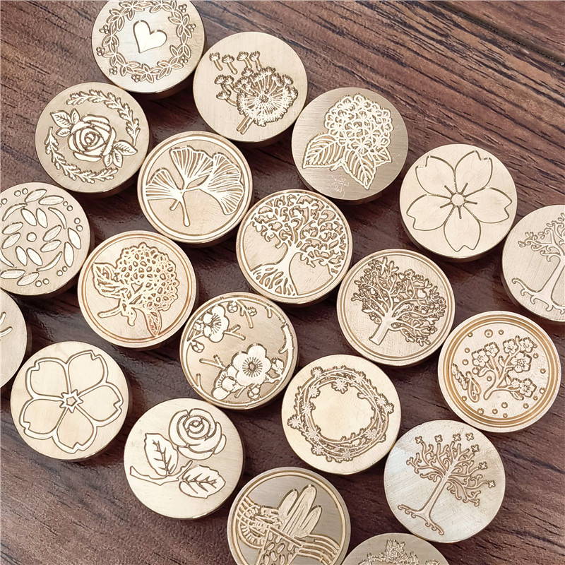Wax Seal Stamp Head Flower Sta - огляд і ціна Wax Seal Stamp Set