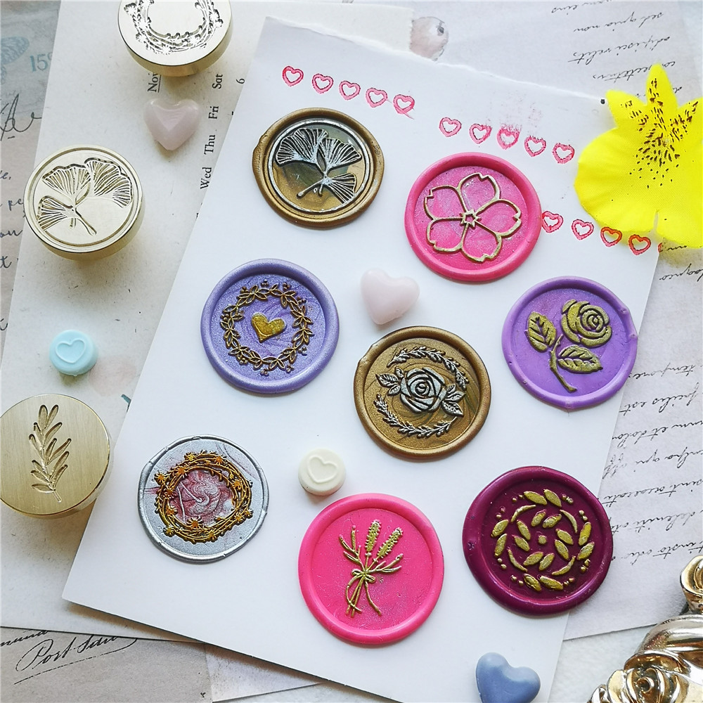 Wax Seal Stamp Head Flower Sta - огляд і ціна Wax Seal Stamp Set