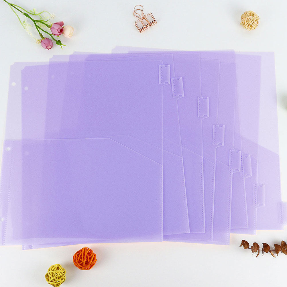 2Sets A4 PP Plastic Pocket Bin - огляд і ціна Tab Divider A4