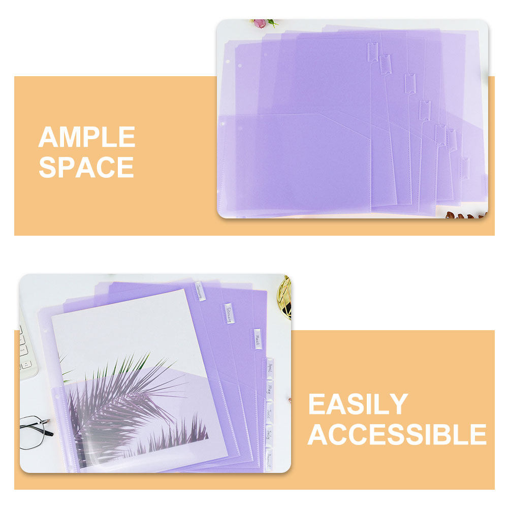 2Sets PP Plastic A4 Binder Div - огляд і ціна Tab Divider A4