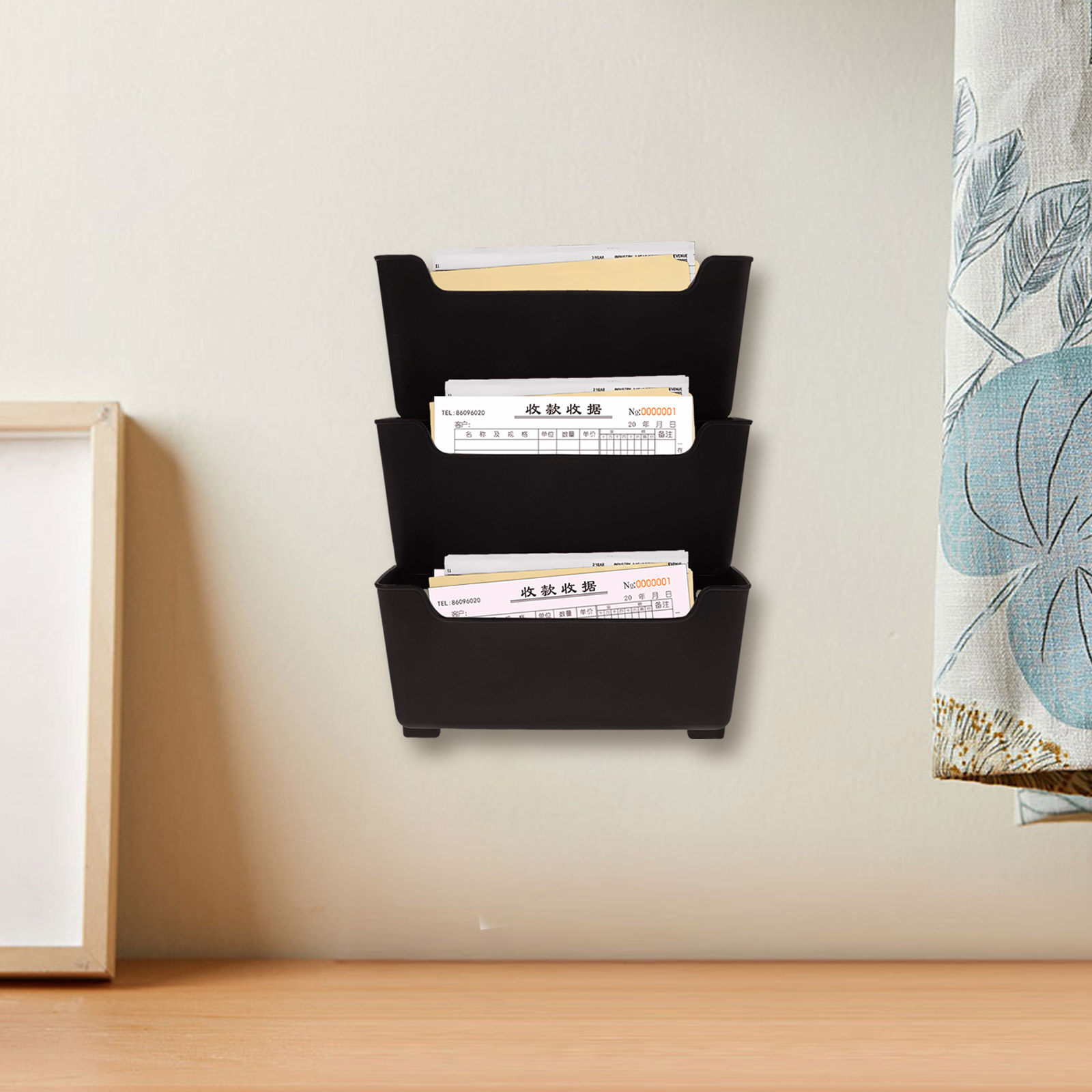 1Set Wall File Organizer Rack  - огляд і ціна Magazine Holder Rack