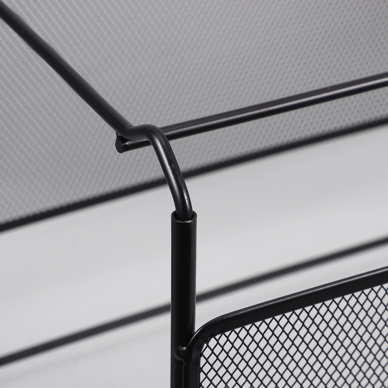 Iron Mesh File Holder Desktop  - огляд і ціна Magazine Holder Rack
