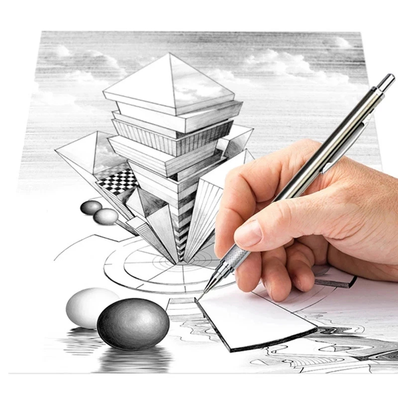 Mechanical Pencil Set 0.3 0.5  - огляд і ціна Mechanical Pencil 0.3