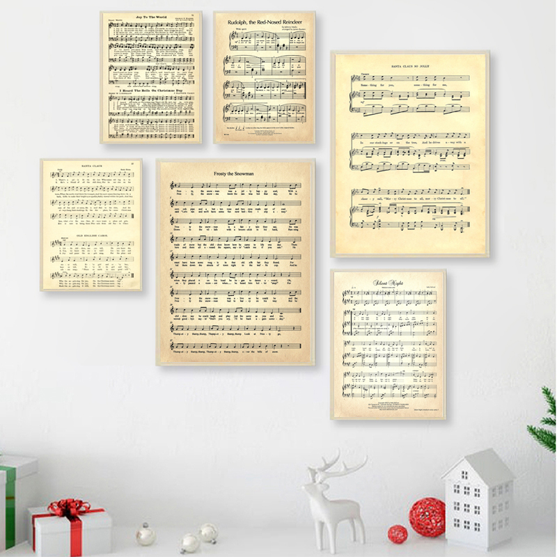 CHRISTMAS CAROLS Sheet Music P - огляд і ціна Ink Blotter Paper