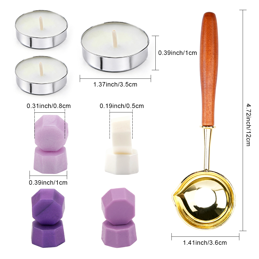 Vintage Wax Sealing Beads Set  - огляд і ціна Wax Seal Stamp Set